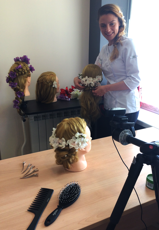 6 мая команда IRIS’K UNIVERSITY провела вебинар на тему: «Плетение кос».