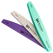 Набор пилок для натуральных ногтей Dr.Alex в ассортименте (3 шт)