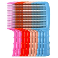 Расческа с ручкой B7-517 (упаковка 12шт Mix) Neon