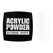Акриловая пудра Р-6 Extreme White, 15мл (Premium Pack)