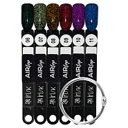 Палитра светоотражающего топа Air Top М529-14, веер (номера 06-11)