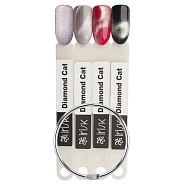 Палитра дизайнов гель-лаком Diamond Cat М155-37, веер (4 типсы)