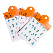 Наклейки переводные Бабочки и Цветы 