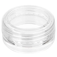 Банка прозрачная круглая с крышкой, 3мл