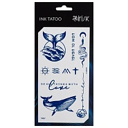 Тату реалистичная долговременная для тела INK TATOO,