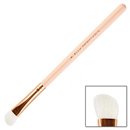 Кисть макияжная для теней скошенная средняя, натуральный ворс Molly