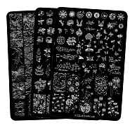 Трафарет для стемпинга металлический, 9,5x14,5см