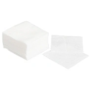 Салфетки безворсовые хлопковые, 4х4см, 1000шт