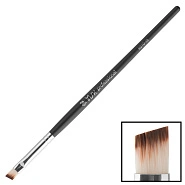 Кисть для геля искусственный ворс скошенная № 5 в тубе