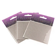 Трафареты для дизайна и аэрографии серебряные  