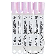 Палитра на покрытие лаковое с эффектом втирки для ногтей Veil, 8мл 