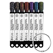 Палитра на покрытие лаковое матовое для ногтей Potal flakes, 8мл 