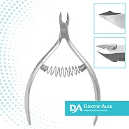 Кусачки для кожи, спиральная пружина 6 мм, С-0607