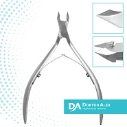 Кусачки для кожи, двойная пружина 4 мм, С-0401