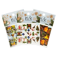 Наклейки переводные с тиснением Новогодние истории 