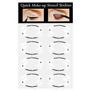 Наклейки-шаблоны для макияжа глаз, 32 пары 