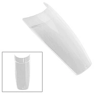 Типсы с узкой КЗ, прозрачные зауженные, Френч 35C №1, 50шт