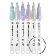 Палитра цветов гель-лака Queen М155-20, веер (номера 01-06)