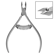 Кусачки для кожи Premium, лезвие 7 мм, спиральная пружина, KS-71  