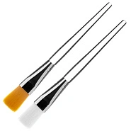 Кисть для маски и парафина, нейлон, длина ручки 9,5см