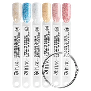 Палитра на покрытие лаковое с цветной поталью для ногтей Potal Color