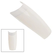 Типсы с узкой КЗ, натуральные зауженные, Френч 35N №6, 50шт