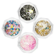 Декор Новогодний микс в баночке 