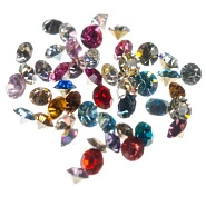 Стразы Swarovski конусные, 50шт. (Австрия; 3 размера; в ассорт.)