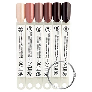 Палитра цветов лака на гелевой основе Eternail Chocolate cake IRISK на веере 