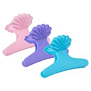 Зажим для волос пластиковый Бабочка ZB-1, 8см