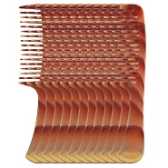 Расческа с ручкой B3-B706 (упаковка 12шт) Bamboo