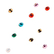 Стразы цветные Swarovski, SS4, 100шт. Чехия																									