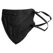 Маска-респиратор многоразовая черная текстурированная, 5шт