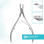 Кусачки для кожи, двойная пружина 4 мм, С-0403