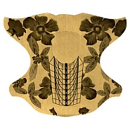 Формы металлизированные для наращивания Цветок, 200шт