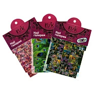 Наклейки переводные металлизированные