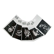 Трафарет новогодний для боди-арт IRISK, 7х10см (в ассорт.)