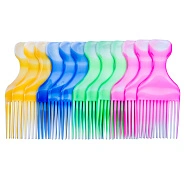 Гребень для моделирования причесок H9-K3312 (упаковка 12шт Mix) Aquarelle