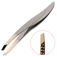 Пинцет для бровей изогутый Y