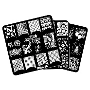 Трафарет для стемпинга металлический 6,2х6,2см 