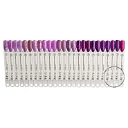 Палитра на серию мерцающего декора Purple Line