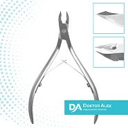Кусачки для кожи, двойная пружина 4 мм, С-0402 