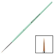 Кисть для дизайна Rainbow № 1, длина ворса 6мм