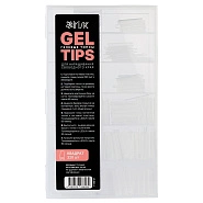 Гелевые типсы УКЗ, с центровкой 04, Квадрат, 320шт