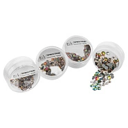 Стразы термоклеевые универсальные микс Swarovski в баночке, Чехия