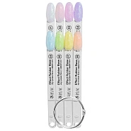 Палитра цветов каучуковой базы с эффектами Effect Rubber Base М511-52, веер IRISK