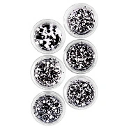 Декор черно-белый Инь и Янь в баночке 